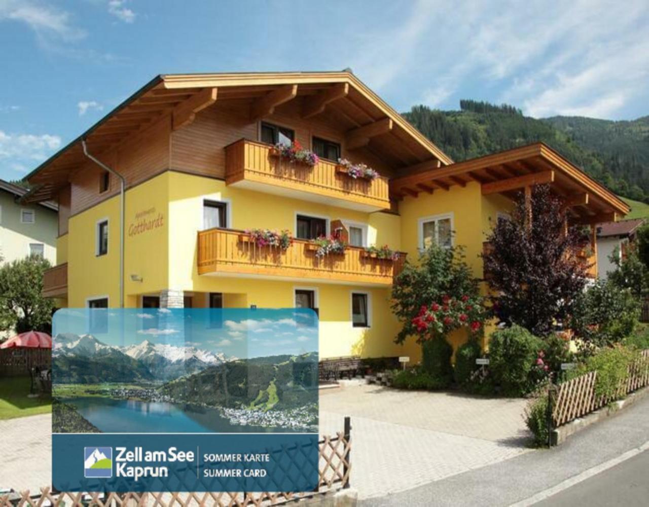 Apartmenthaus Gotthardt 카프룬 외부 사진
